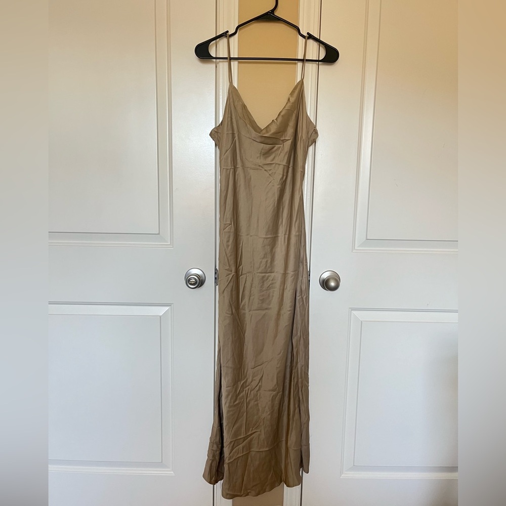 MANGO slip dress